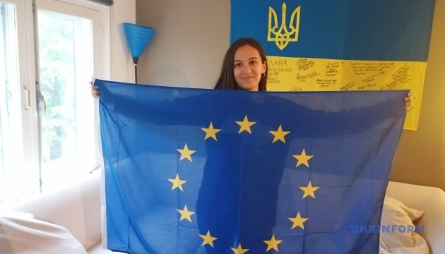 Як українка закликала голландців голосувати на виборах до Європарламенту