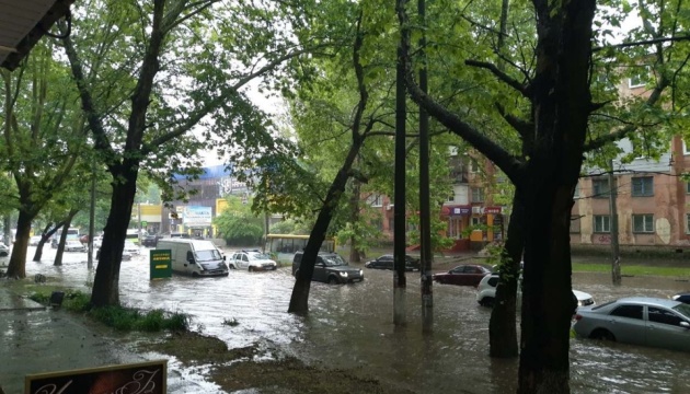La pluie a transformé Kherson en Venise (photos, vidéo)