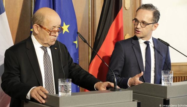 Україну в четвер відвідають глави МЗС Німеччини і Франції