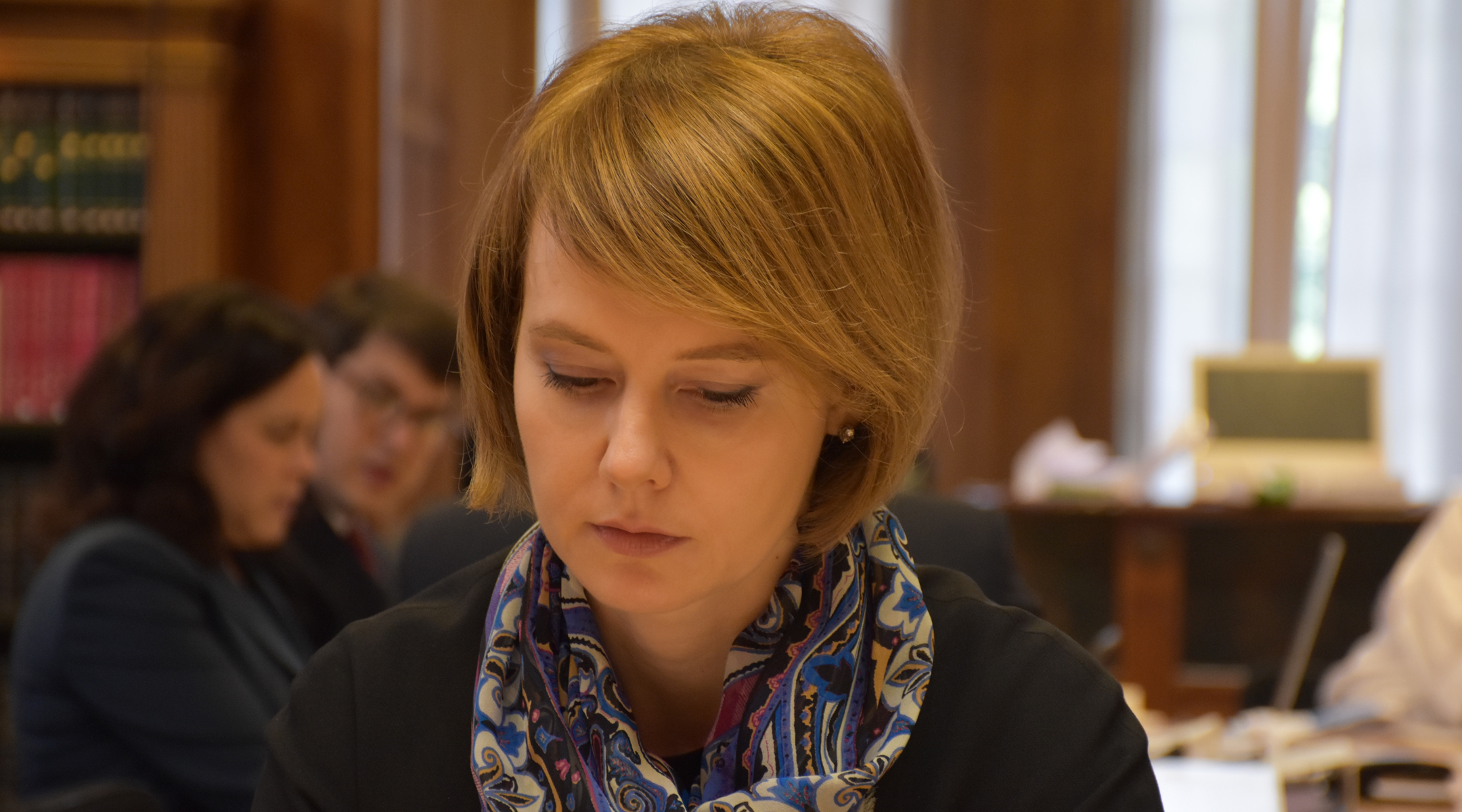 Заступниця міністра закордонних справ з питань європейської інтеграції Олена Зеркаль