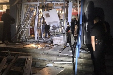 В Харькове неизвестные взорвали банкомат