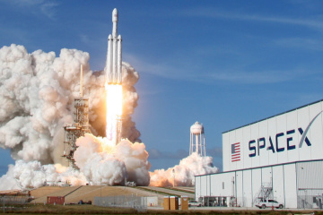 SpaceX запустить ракету з 60 супутниками для роздачі інтернету