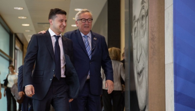 Selenskyj und Juncker treffen sich in Brüssel