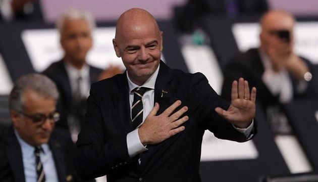 ФІФА переобрала Джанні Інфантіно президентом ще на один термін