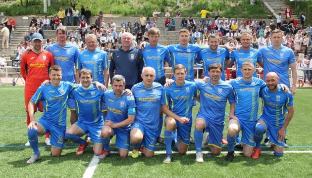 Збірна футбольних ветеранів України проведе два спаринги на Львівщині