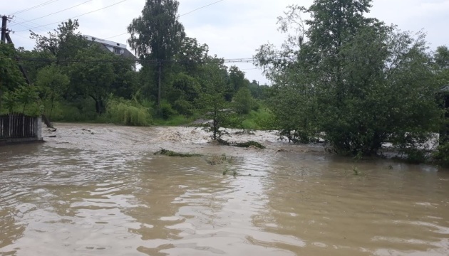 Сильні зливи підтопили населені пункти в трьох областях України