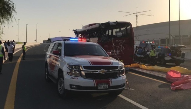 No Ukrainians among victims of bus accident in Dubai