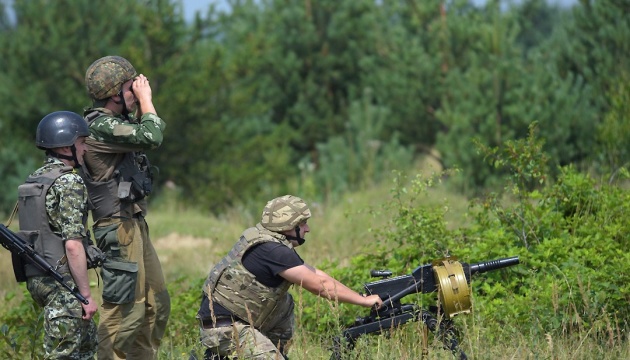 Russian-led forces violated ceasefire in Donbas 44 times in last day