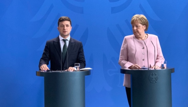 Merkel, Zelensky discuss situation in eastern Ukraine, migrant crisis