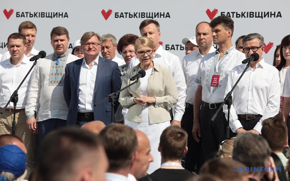 Batkivshchyna de Yuliya Tymoshenko 