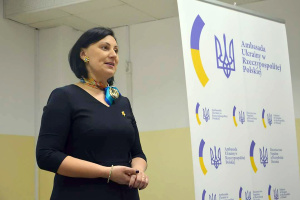 Svitlana Krysa, head of consular section at Ukraine's Embassy in Poland