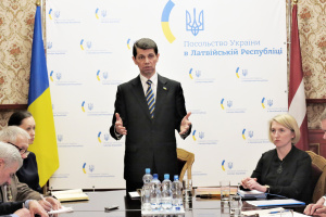 Олександр Міщенко, Посол України в Латвії