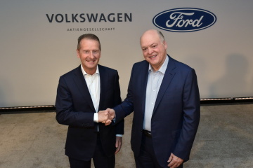 Ford і Volkswagen разом розроблятимуть електрокари і безпілотники