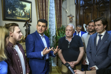 Гройсман: 76 українських фільмів вже відзняли, 72 - у роботі