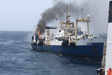 Моряки с затонувшего судна “Іван Голубець” завтра вернутся в Украину
