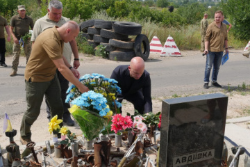 П’яту річницю звільнення від окупантів Авдіївка відзначила ходою та мітингом