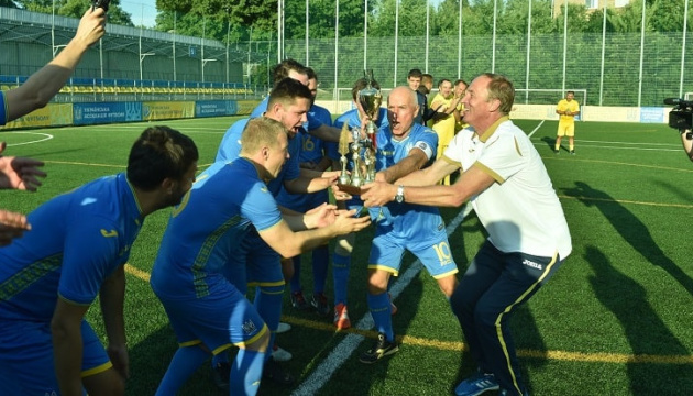 Футбольна збірна спортивних журналістів України виграла матч у команди УАФ