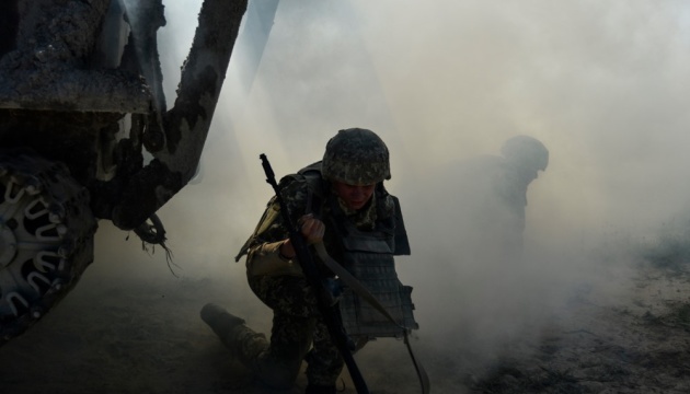 Russian-led forces launch 22 attacks on Ukrainian troops in Donbas