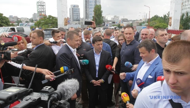 Zelensky promises to allocate funds for reconstruction of airport in Dnipro city