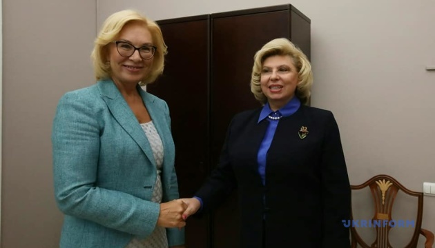 Денісова й Москалькова домовилися про меддопомогу українським політв'язням у РФ