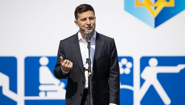 Ukraine should win right to host Olympic Games - Zelensky