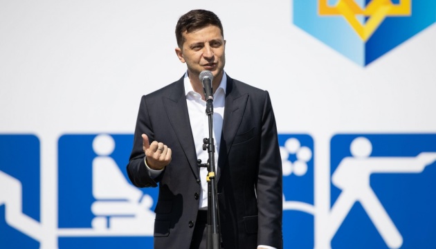 Volodymyr Zelensky: L'Ukraine doit gagner le droit d'accueillir les Jeux Olympiques