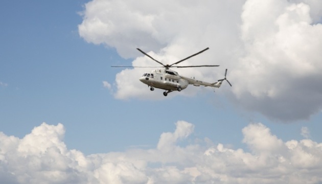 Hubschraubermeisterschaft der Ukraine in Saporischschja