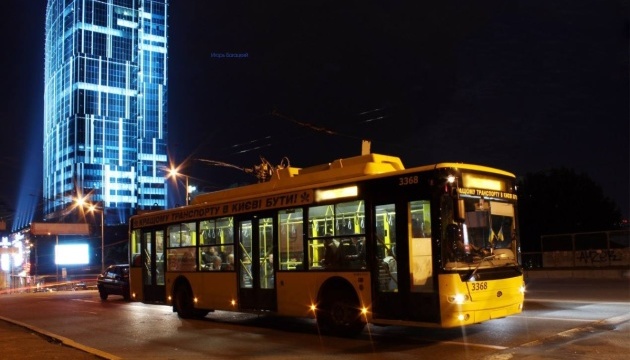 Вночі 30 липня в столиці зміниться маршрут нічного тролейбуса №91Н