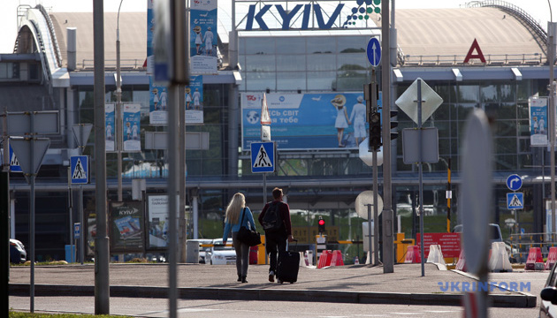 Passenger traffic at Kyiv Airport fell by 20% in January