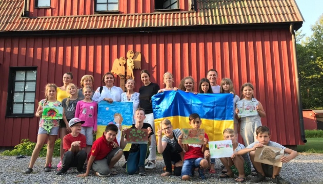 Дитячий благодійний табір шведської родини Андерссон приймає четверту зміну з України