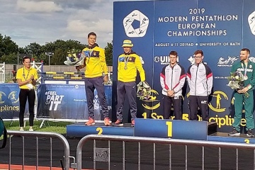 Україна отримала перші медалі чемпіонату Європи з сучасного п’ятиборства