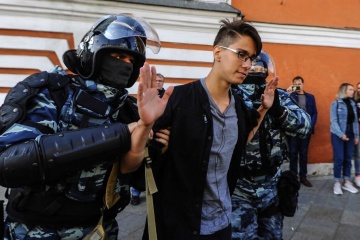 У Москві затримали 256 учасників найбільшої за 8 років акції протесту - ЗМІ