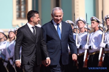 ゼレンシキー宇大統領、ネタニヤフ・イスラエル新首相の政権発足を祝福