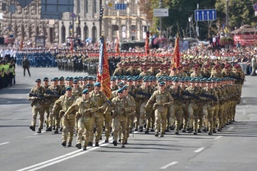 В День Независимости на Крещатике пройдет парад войск