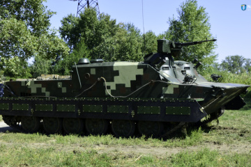 Модернізований БТР-50 успішно пройшов випробування