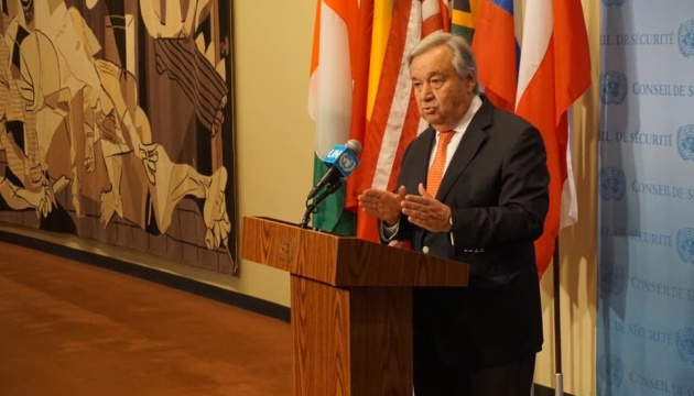 UN ready to support all efforts to end war in Ukraine – Secretary-General Guterres