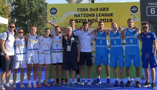 Збірні України з баскетболу 3х3 захопили лідерство в Лізі націй U-23