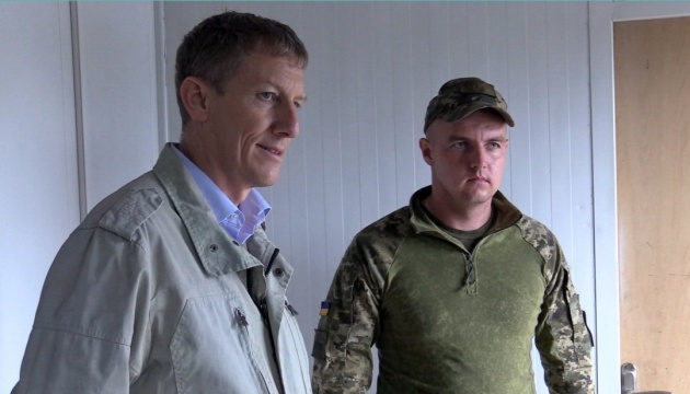 La délégation suisse s’est rendue dans la zone de l’opération des Forces unies de l’Ukraine