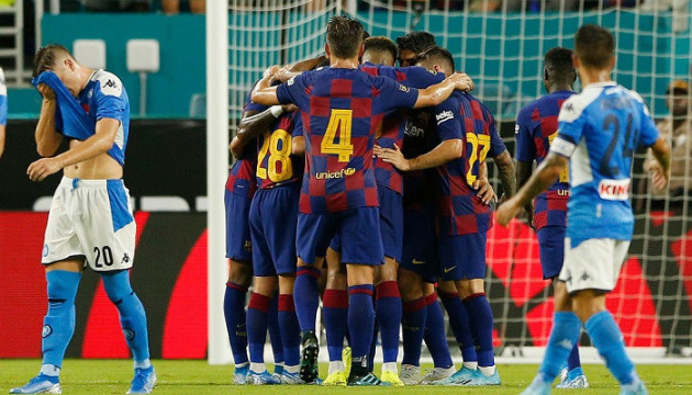 Футболісти “Барселони” обіграли “Наполі” в першому товариському матчі в США