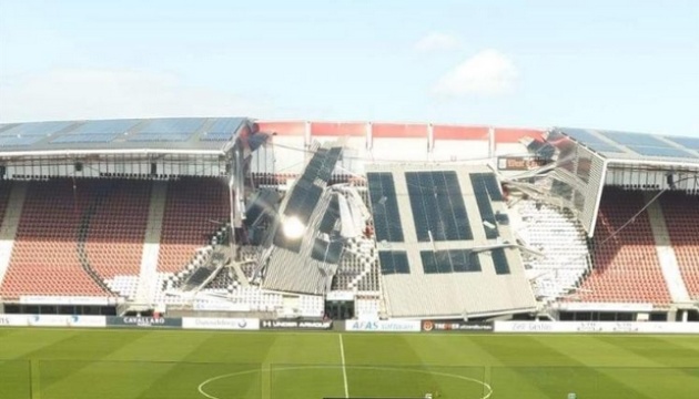 У Нідерландах обвалився дах на стадіоні, де мав грати український клуб