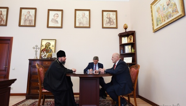 Митрополит Епіфаній і представники СКУ обговорили розширення співпраці