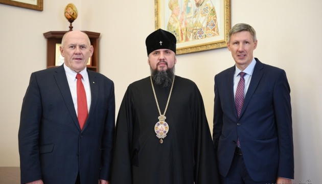 Metropolitan Epiphanius, UWC representatives discuss expanding cooperation. Photos