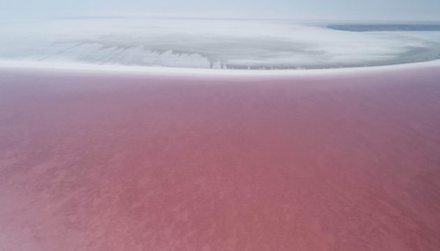 Солоне озеро в Туреччині змінило колір на рожевий
