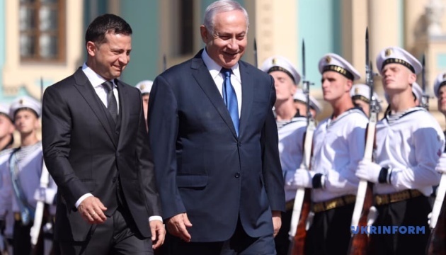 イスラエル首相、ウクライナとの自由貿易圏発効を歓迎