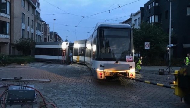 У Бельгії трамвай врізався у будинок, п'ять постраждалих