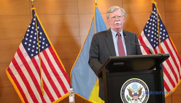 Bolton: We share common commitment to preserving Ukraine’s sovereignty