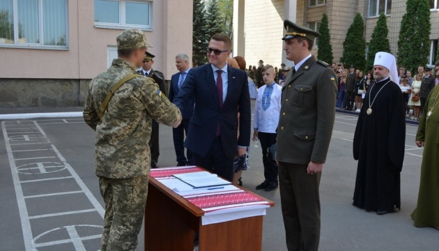 Баканов узяв участь у церемонії складання присяги курсантами Нацакадемії СБУ