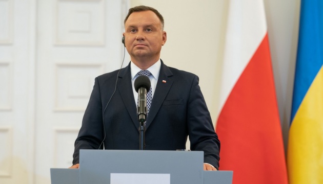 Duda accuses Germany of violating promises to arm Poland