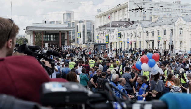 Московська хода проти політичних репресій обійшлося без затримань