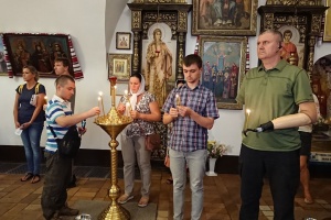 В Михайловском соборе отслужили панихиду по погибшим военным